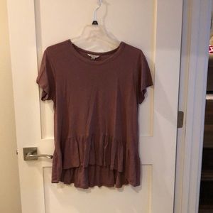 Calvin Klein Ruffle Shirt